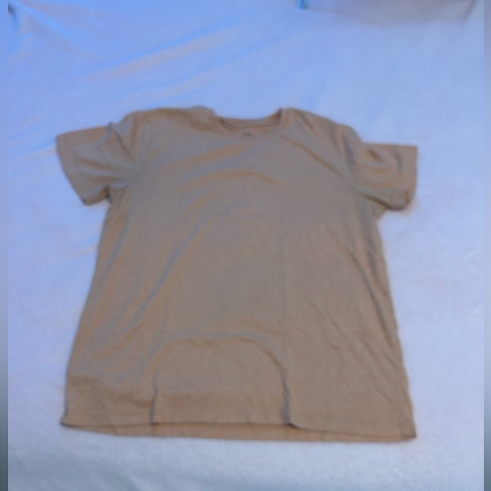Orange St. John's Bay shirt, size L
